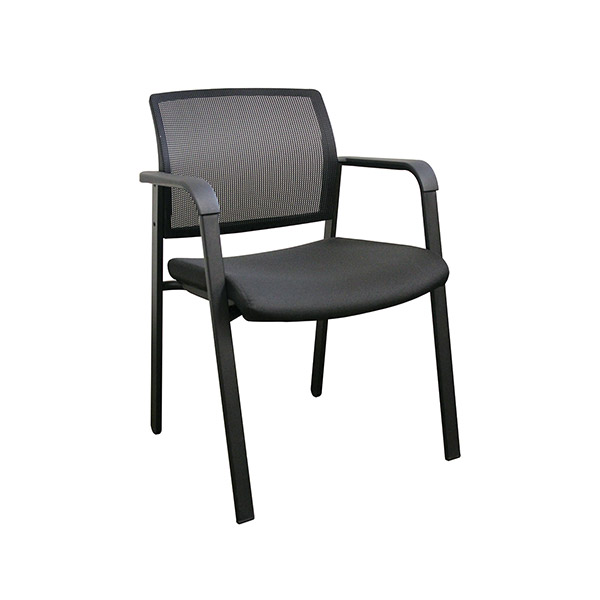 MIRO-3-P LOW BACK HALF MESH VISITORS CHAIR
